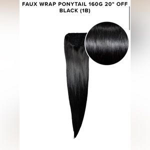 Bellami wrap ponytail